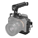Cage Smallrig Para A7iv A74 A7rv A7siii Com Top Handle