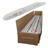 Caixa 50 Lampadas T5 Tubo Led 18w Bivolt 6500k Branco Frio 