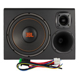 Caixa Amplificada Jbl Trio Sub 12 D200x St200 600w Rms Ativa