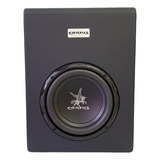 Caixa Amplificada Slim 3 Canais 350watts Sub 8´´