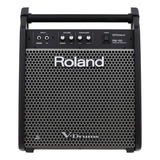 Caixa Amplificador Para Bateria Elêtronica Roland Pm-100 Cor Preto 110v
