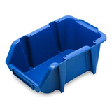 Caixa Bin Organizadora Plástica Nº7 Azul