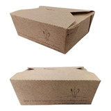 Caixa Box Para Delivery Antivazamento 850ml. Pacote Com 50