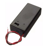 Caixa Case Suporte Bateria 9v Chave On/off + Pino Ac Arduino