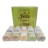 Caixa Com 5 Mini Bolos De Rolo