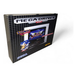 Caixa Com Divisórias Mega Drive 2 Sonic De Madeira Mdf