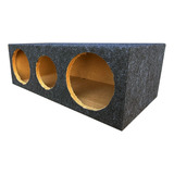 Caixa Corneteira 2x1 2 Corneta 1 Tweeter Vazia Curta
