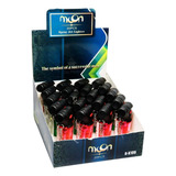 Caixa De Maçarico Mini Neons - 20 Unidades - Tabacaria
