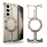 Caixa De Metal Com Suporte Para Samsung Galaxy Z Fold 6/5/w2