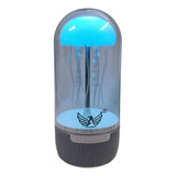 Caixa De Som Alto-falante Bluetooth Água Viva Dançante Neon