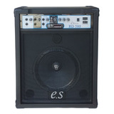 Caixa De Som Amplificada Bluet Microfone/guitarra/teclado