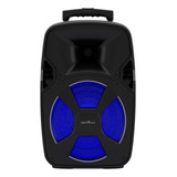 Caixa De Som Amplificada Britânia Bcx12000 Bluetooth 5.0 650 Cor Preto 110v/220v