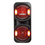 Caixa De Som Amplificada Lenoxx Lts12 Bivolt 1600w Bluetooth Cor Preto 110v/220v