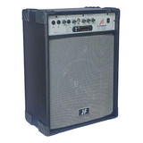 Caixa De Som Amplificada Teclado/guitarra/violão 50w Rms Cor Preto Bivolt