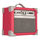 Caixa De Som Amplificada Up 5 Pink Ll Audio Portátil Cor Rosa Voltagem 127/220v