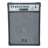 Caixa De Som Amplificada Violão Guitarra Mic Bluet 10'' 50w Jf Conquest Jf 450 