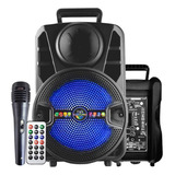 Caixa De Som Bluetooth Amplificada Grande Alto+1000w/pmpo Cor Preto 110v/220v