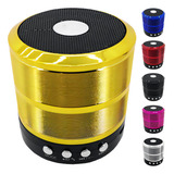Caixa De Som Bluetooth Gradiente Caixinha Mini Son Musica Cor Dourada 110v/220v