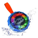 Caixa De Som Bluetooth Prova De Agua Com Radio E Led -eletro
