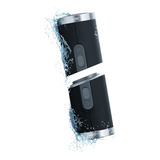Caixa De Som Bluetooth Tws Speaker Waaw By Alok Us 200sb Duo Cor Preto 110v/220v