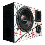 Caixa De Som Bomber Upgrade Slim Trio Dutada 8 Pol. 950w