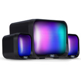 Caixa De Som Com Bluetooth Home Theater Subwoofer Pc Tv Usb