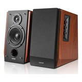Caixa De Som Com Saída Subwoofer Edifier R1700bts 66w Rms Cor Marrom-escuro 127/220v