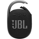Caixa De Som Sem Fio Jbl Clip4 Black Ultraportátil Bluetooth 5v