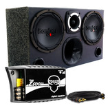 Caixa De Som Trio Dutada 2 Sub Bomber One 8 + Modulo Digital