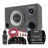 Caixa De Som Trio Pioneer Completa 12pol Jbl Stetsom 400wrms