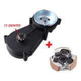 Caixa De Transmissão Mini Moto 49cc 11d + Embreagem 3 Molas