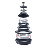 Caixa Direção Tapered Suspensão Conica Ahead Set X Time