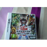 Caixa E Manual Nintendo Ds Bakugan Rise Resistance Usada