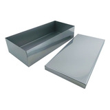 Caixa Estojo Inox Sistole Cirurgico 42x28x12cm Autoclvável.