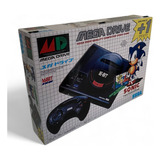 Caixa Grande Com Divisorias Em Mdf Mega Drive Japones Sonic