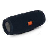 Caixa Mini Caixinha De Som Charge Mini 3+ Bluetooth Usb Pr Cor Preto 110v/220v