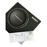 Caixa Mini Slim Subwoofer 8 Pol Amplificada Automotiva