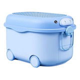 Caixa Organizador Brinquedo Infantil Decorativa 38l Rodinha