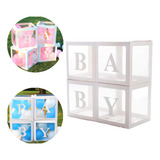 Caixa Para Balões Baby Festa Aniversário Completa 30cm Love