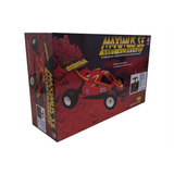 Caixa Para Carrinho Maximus Se Vermelho De Madeira Mdf