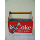 Caixa Promocional Em Metal - Coca Cola 