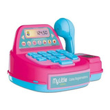 Caixa Registradora Brinquedo Infantil Collection Divertoys 8209 Rosa E Azul