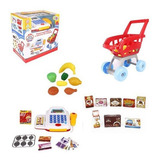 Caixa Registradora Infantil Com Carrinho Compras Toys Toys