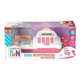 Caixa Registradora Mini Shopping Luz Som Brinquedo Infantil