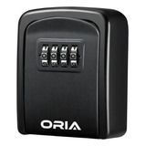 Caixa Segredo Mini Cofre Porta Guarda Chave Senha Alterável Cor Preto