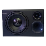 Caixa Som Amplificada Trio Subwoofer 12'' Automotiva 300 Rms