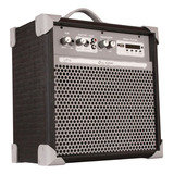Caixa Som Amplificada Up! 6 Black 45w Rms Usb Bluetooth Fm
