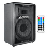 Caixa Som Ativa Amplificada Palestra Violão Guitarra Microfo Cor Preto 110v/220v (bivolt)