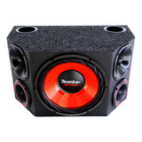 Caixa Som Automotivo Sub Bomber Detoner 12 Pol Vermelho