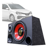 Caixa Som Automotivo Trio Completa Subwoofer Toyota Etios